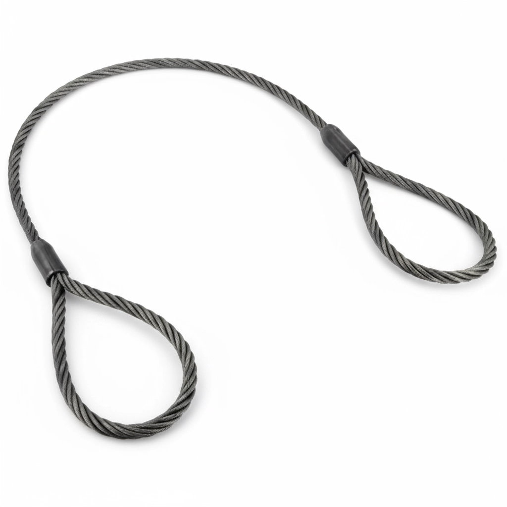 Строп канатный петлевой УСК1, СКП-2.5т 2м (опрессовка)